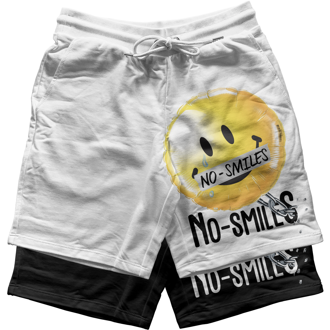 "Yellow Ochre 6 No-Smiles" Jogger Shorts
