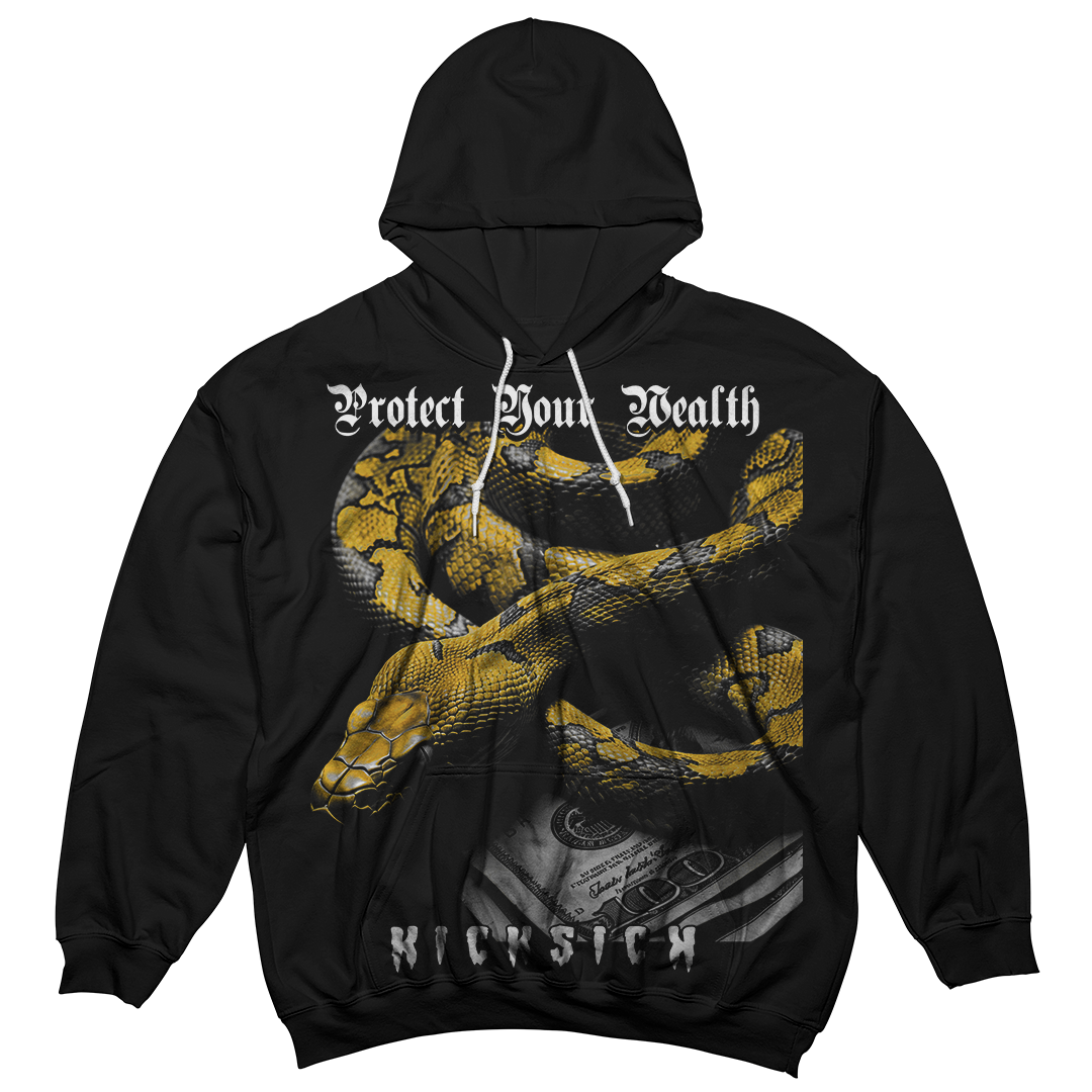"Yellow Ochre Protect Your Wealth" Hoodie