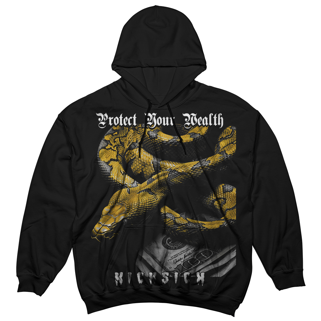 "Yellow Ochre Protect Your Wealth" Hoodie