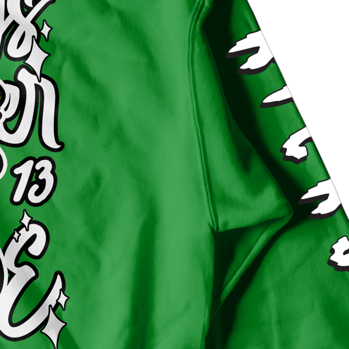 Always After Me Luckies Lucky 13 Clover Green Hoodie