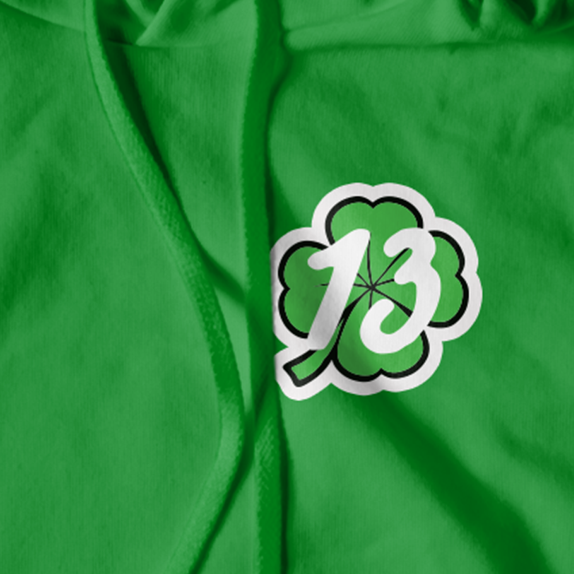 Always After Me Luckies Lucky 13 Clover Green Hoodie