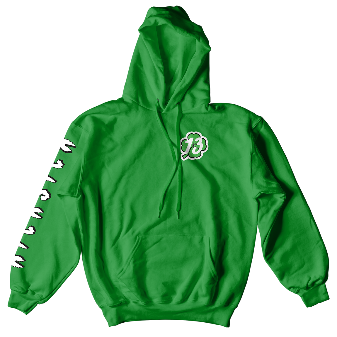 Always After Me Luckies Lucky 13 Clover Green Hoodie
