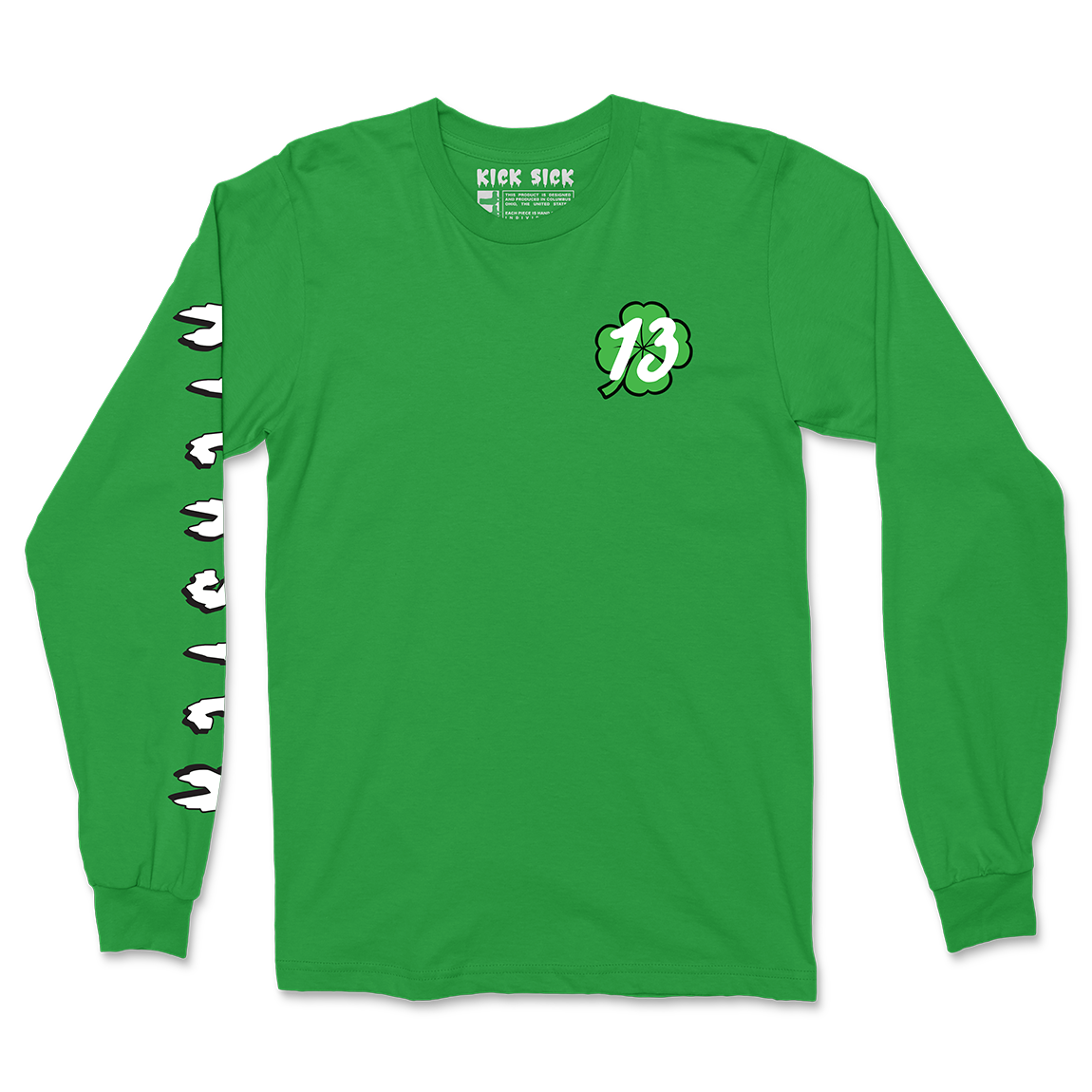 Always After Me Luckies Green Long Sleeve Tee