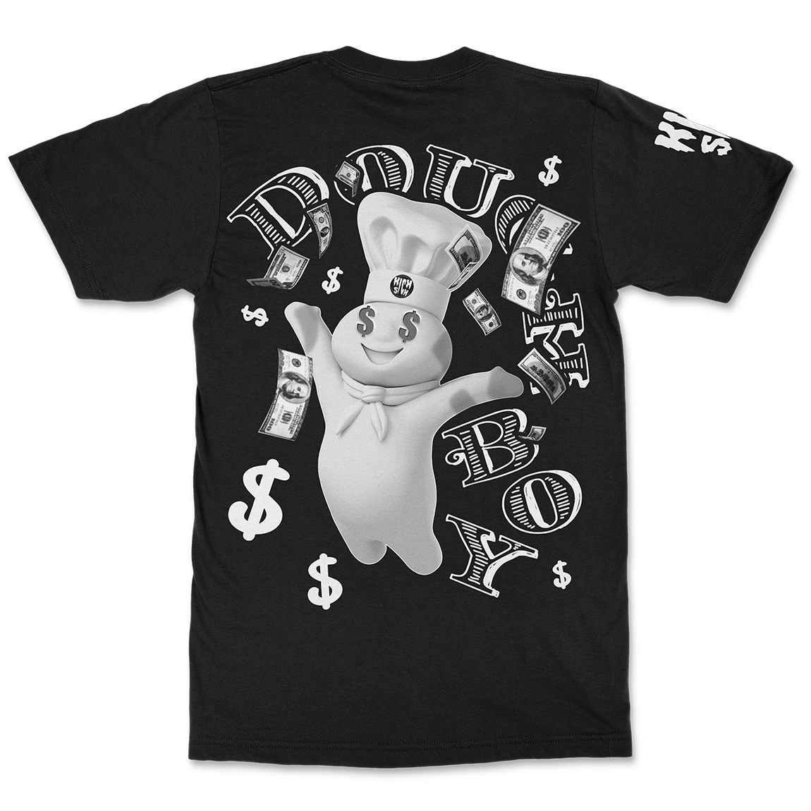 Dough Boy Black Tee