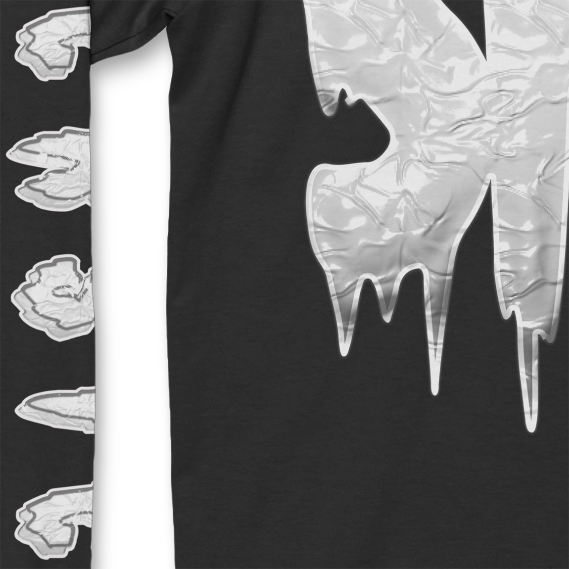 Sick Drip Black Long Sleeve Tee